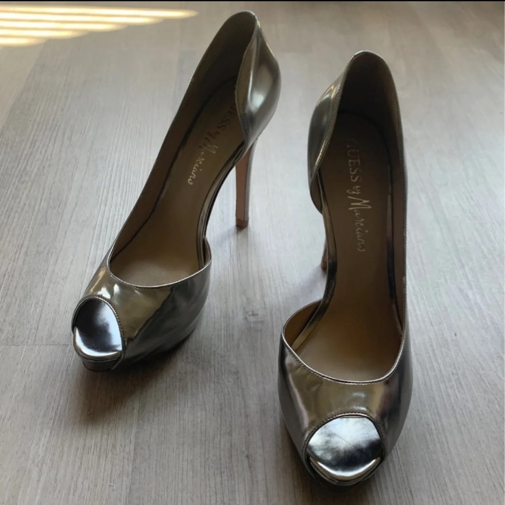Guess by Marciano Silver heels